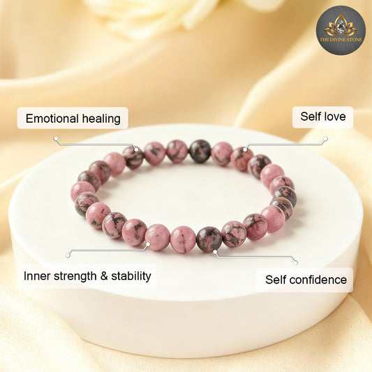 Rhodonite bracelet
