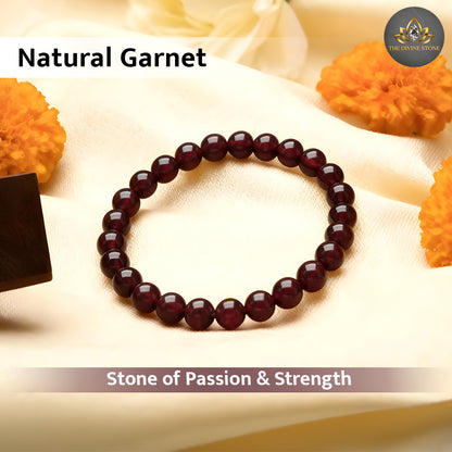 Garnet bracelet
