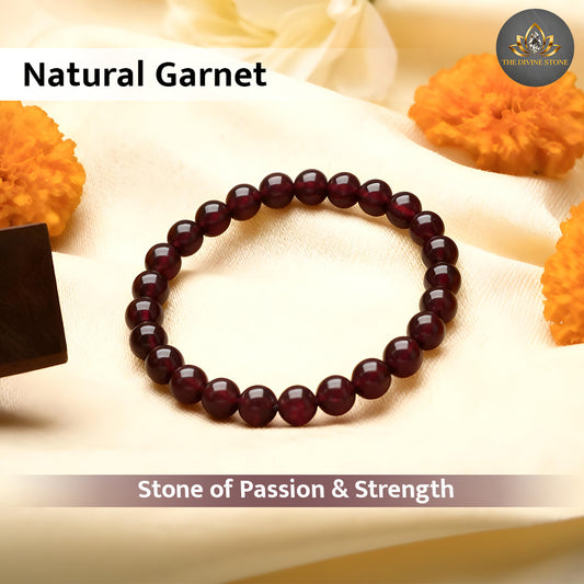Garnet bracelet