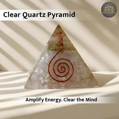 Clear Quartz Pyramid