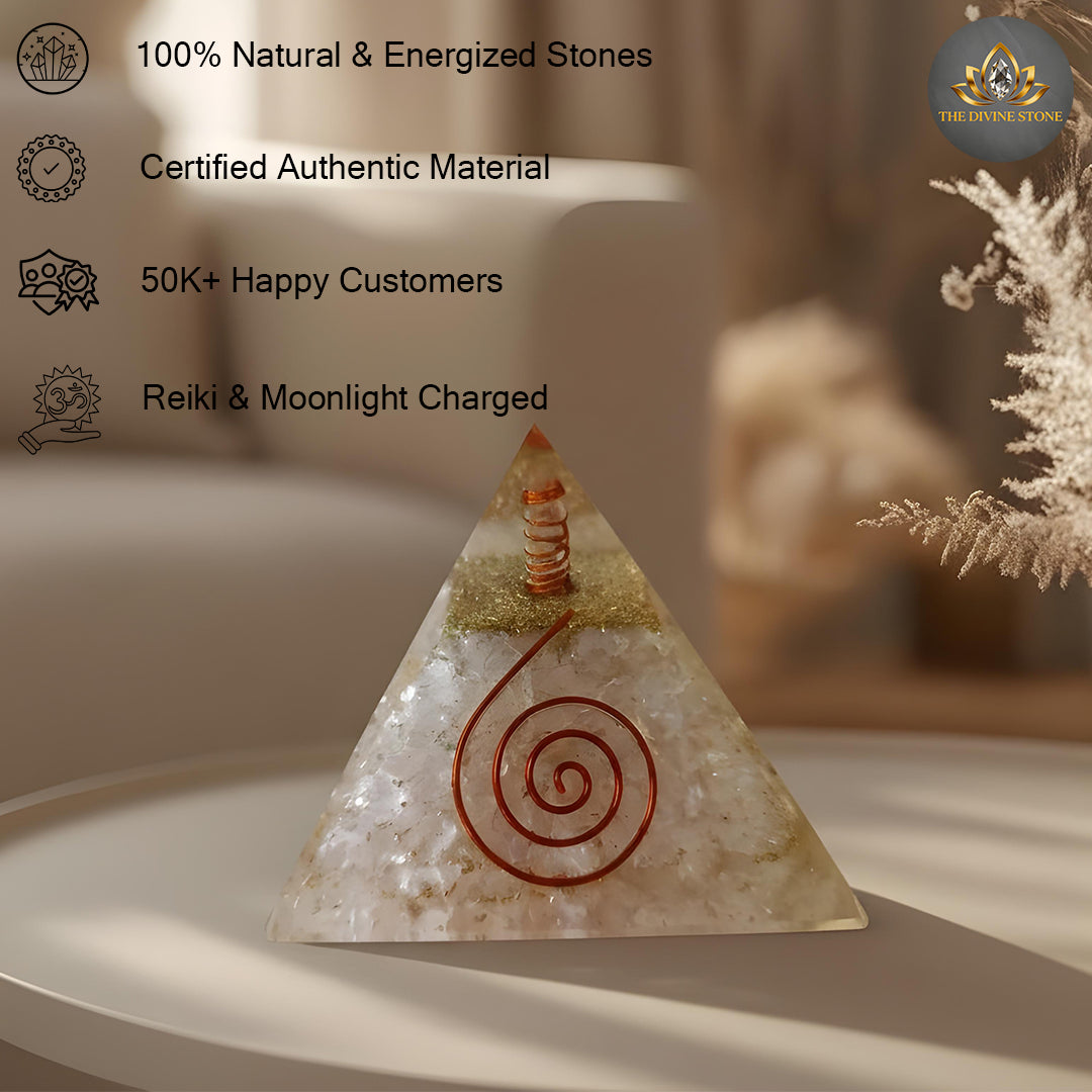 Clear Quartz Pyramid